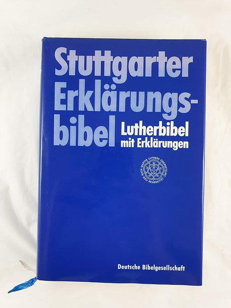 Bibelausgaben, Stuttgarter Erklärungsbibel, Handausg. (Nr.1111) [Lederhülle] cover image