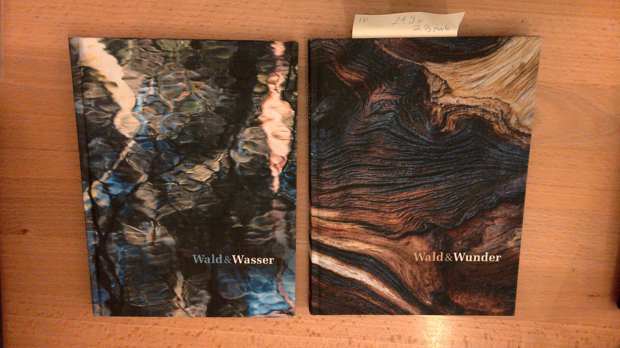 Wald & Wunder - Wald & Wasser. 2 Bände : Portraits von Wäldern, Gewässern, Wundern und Waldmenschen